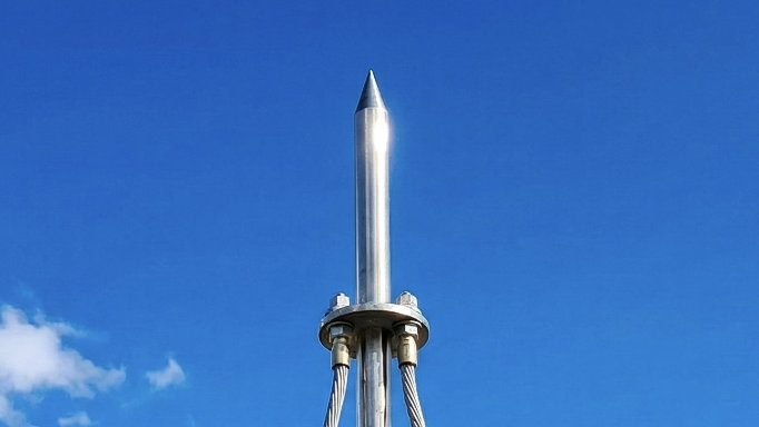 Sistemas de pararrayos.